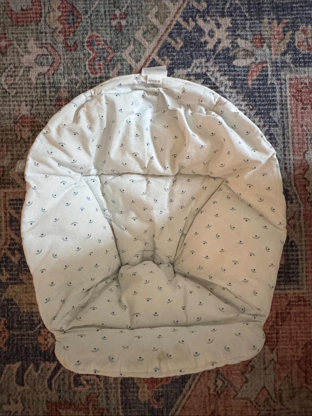 Stokke Clikk High Chair Cushion
- Cream with Small Blue Motif